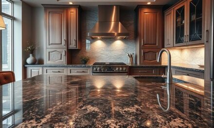 Kuchnia z granitowym blatem: trwałość, styl i funkcjonalność