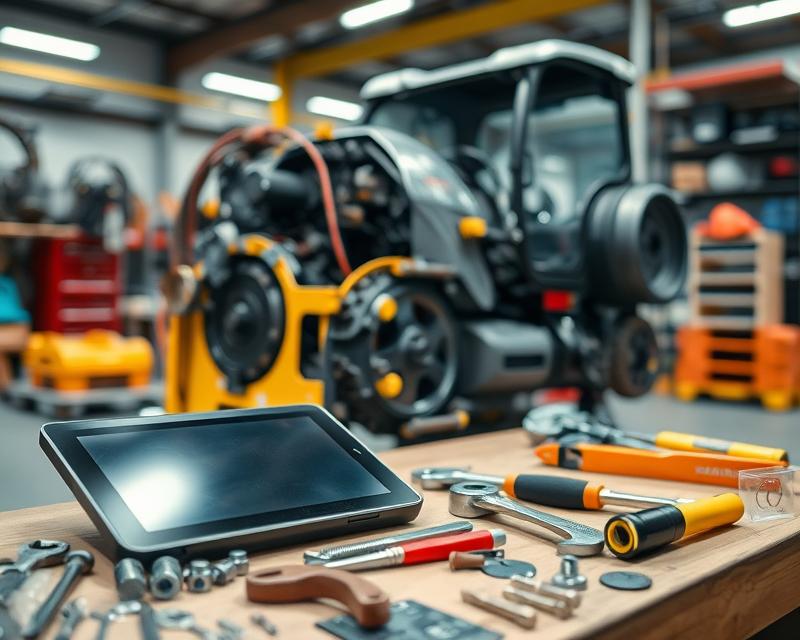 Podstawy naprawy maszyn budowlanych: klucz do bezpieczeństwa i wydajności