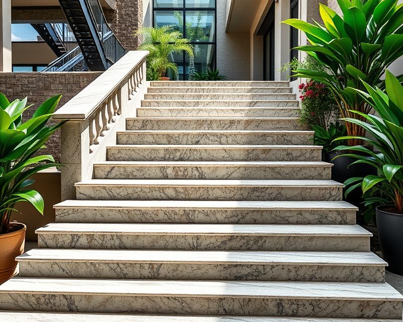 Zalety i wyzwania schodów granitowych: trwałość, bezpieczeństwo i pielęgnacja