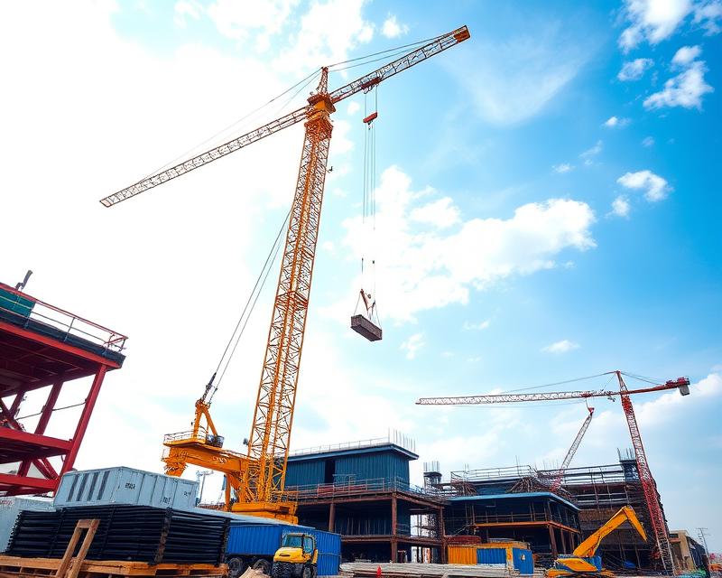 Podstawy dźwigów i żurawi: rodzaje, zastosowania i bezpieczeństwo