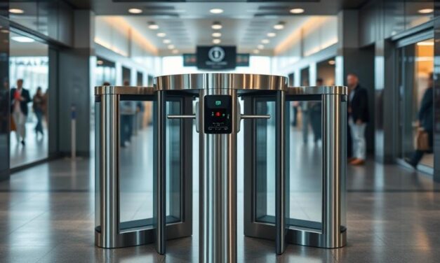 Czym jest bramka obrotowa i jak zwiększa bezpieczeństwo?