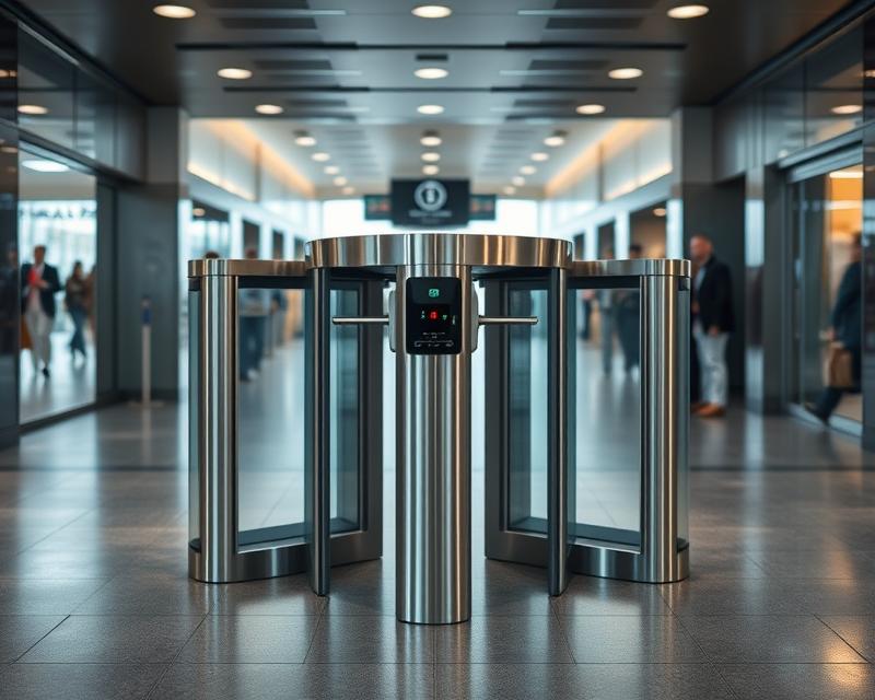 Czym jest bramka obrotowa i jak zwiększa bezpieczeństwo?