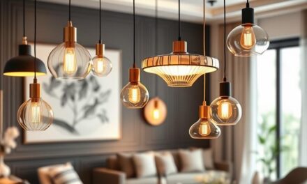 Stylowe lampy wiszące: trendy, materiały i aranżacje wnętrz