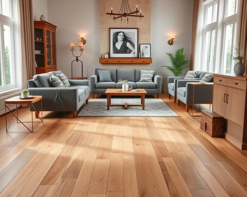 Dlaczego warto wybrać drewnianą podłogę w salonie? Trwałość i estetyka naturalnego drewna
