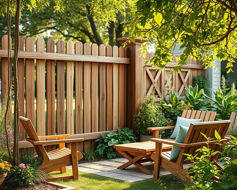 Jak wybrać i pielęgnować płoty oraz meble ogrodowe w stylu rustykalnym