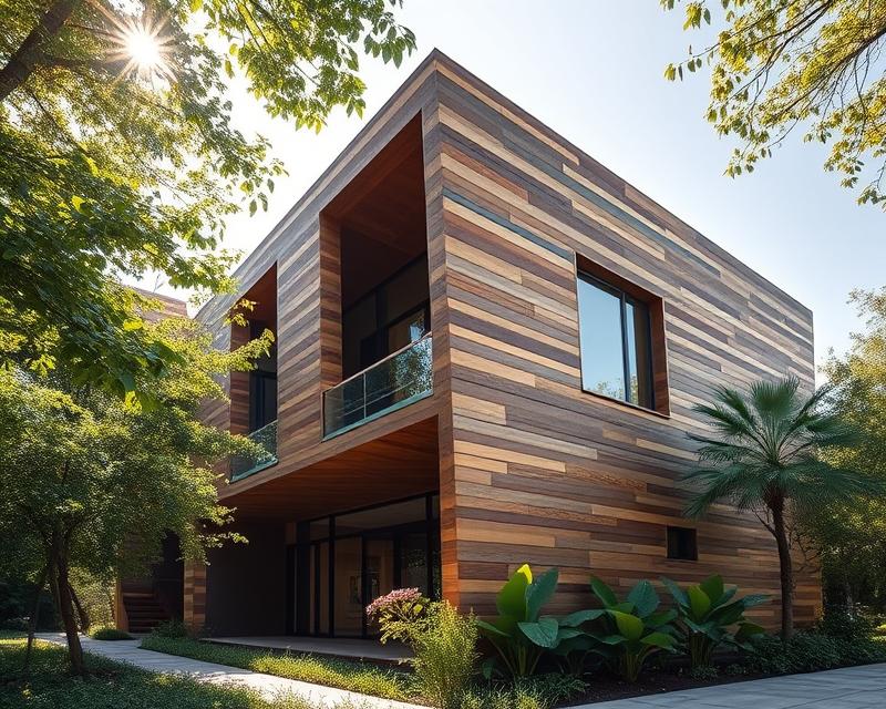 Drewno polimerowe: trwałe i ekologiczne rozwiązania w architekturze