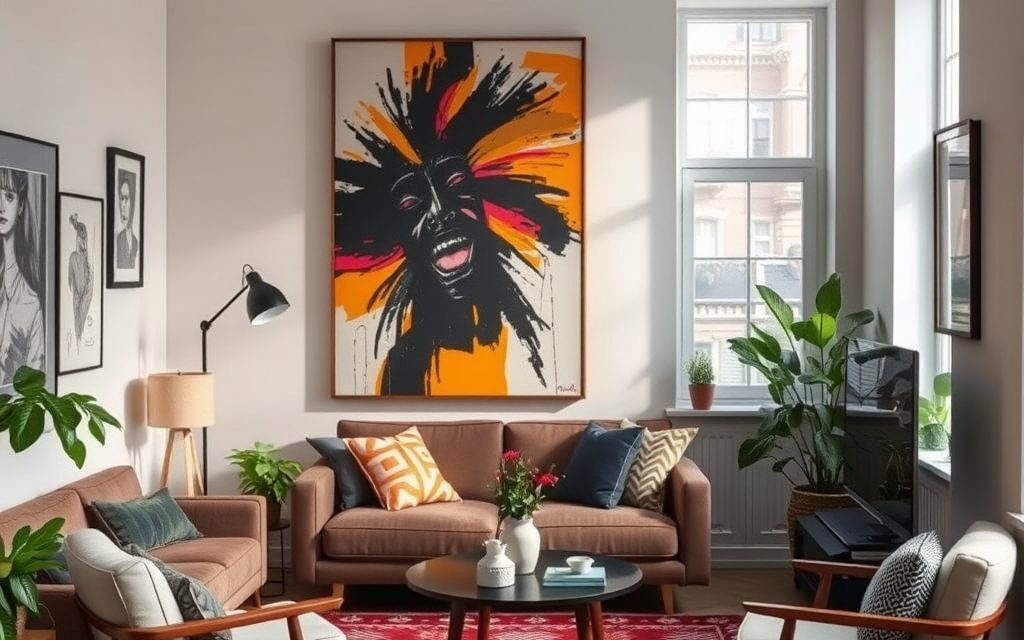 Duże dekoracje w małym mieszkaniu: kiedy dodają charakteru, a kiedy przytłaczają przestrzeń