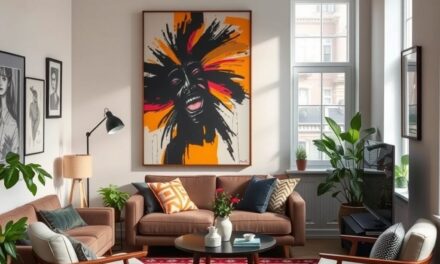 Duże dekoracje w małym mieszkaniu: kiedy dodają charakteru, a kiedy przytłaczają przestrzeń