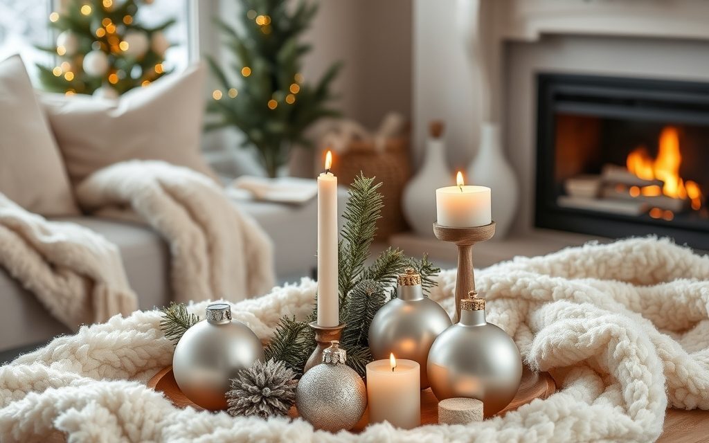 Zimowe dekoracje do domu bez świątecznego chaosu – jak stworzyć przytulną i harmonijną atmosferę