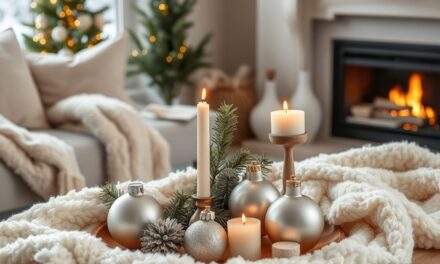 Zimowe dekoracje do domu bez świątecznego chaosu – jak stworzyć przytulną i harmonijną atmosferę