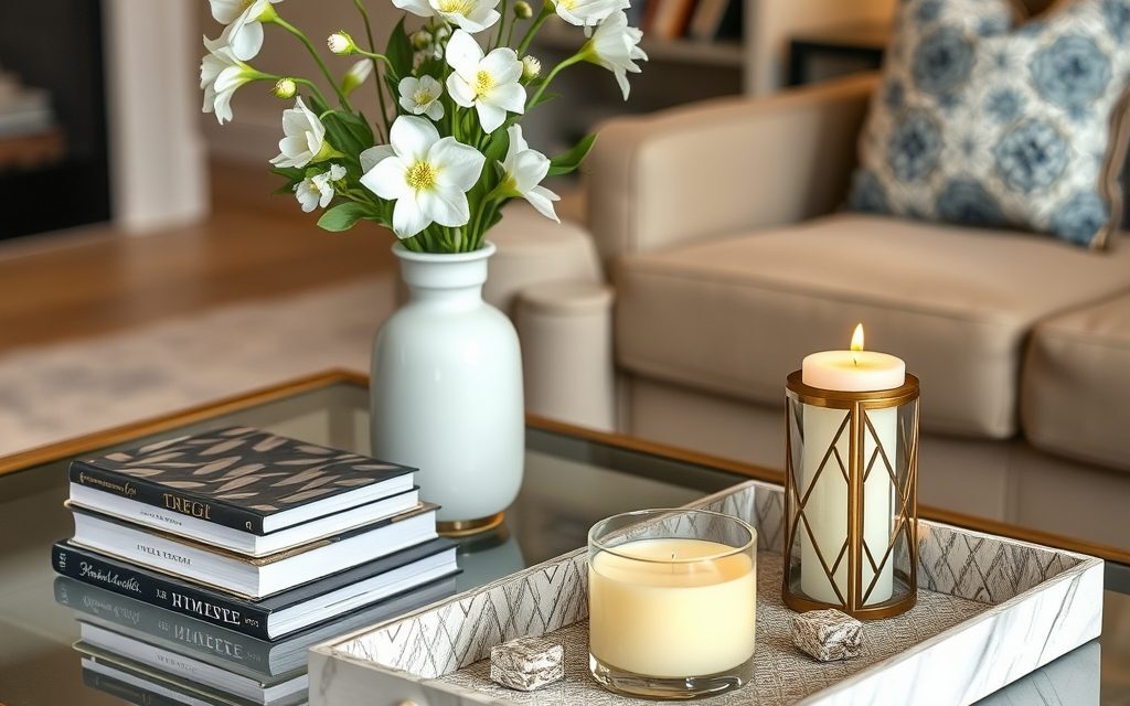 Co postawić na stoliku kawowym, by łączyć styl z funkcjonalnością i uniknąć bałaganu