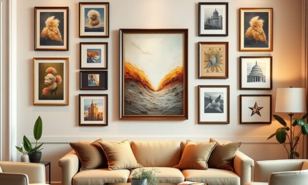 Na jakiej wysokości wieszać obrazy: zasady dopasowania do linii wzroku i mebli dla harmonijnej aranżacji