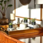 Tacka dekoracyjna na komodzie jako organizer i dekoracja – praktyczne pomysły na porządek i styl