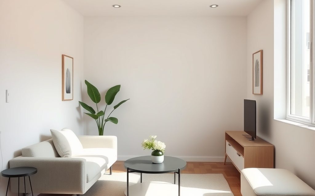 Minimalne dekoracje do kawalerki: jak stworzyć funkcjonalny i przestronny klimat na małej powierzchni