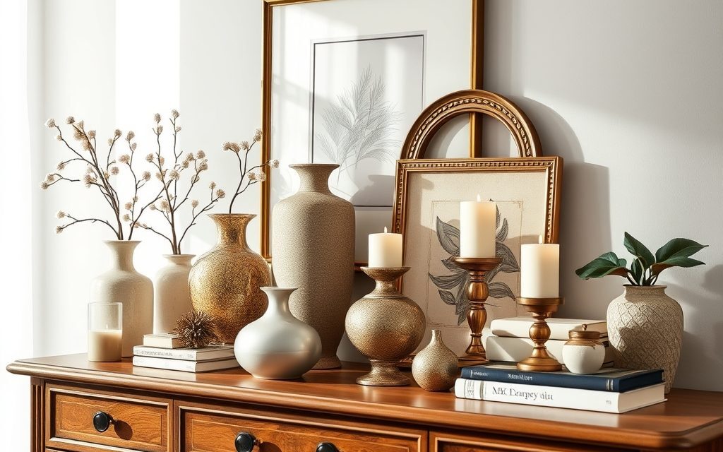Dekoracje na komodę: jak stworzyć harmonijną aranżację łączącą styl, funkcję i osobisty charakter wnętrza