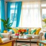 Letnie dekoracje do domu: jak wybrać dodatki i kolory dla świeżego, wakacyjnego klimatu