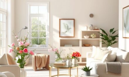 Jak odświeżyć wnętrze na wiosnę: praktyczne dekoracje i aranżacje dla świeżości w domu