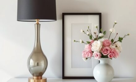 Lampka, wazon i rama na komodzie: jak ustawić je z wyczuciem proporcji i stylu dla harmonijnej aranżacji