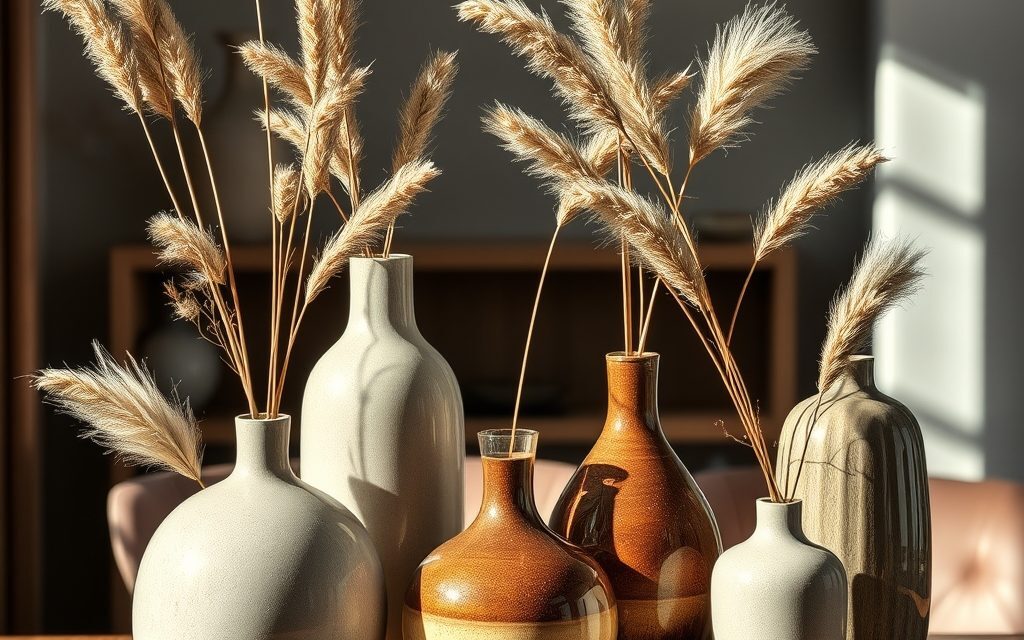 Jaki wazon wybrać do suszonych traw: kształt, rozmiar i stabilność dla efektownej dekoracji