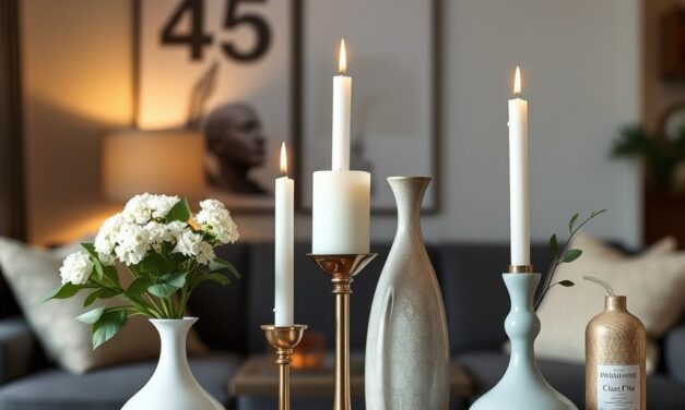 Zasada trzech w dekoracjach: jak łączyć dodatki o różnej wysokości dla harmonijnych aranżacji wnętrz